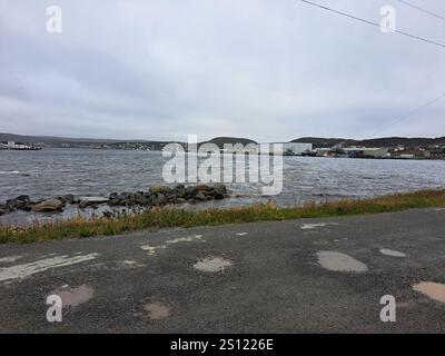 Ville de St. Anthony à Terre-Neuve-et-Labrador, Canada Banque D'Images