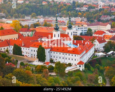 Monastère de Strahov, Canonry Royal des Prémonstratensiens à Strahov, Prague, République tchèque Banque D'Images