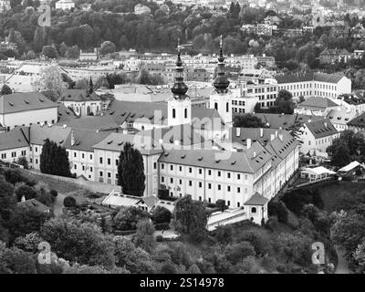 Monastère de Strahov, Canonry Royal des Prémonstratensiens à Strahov, Prague, République tchèque Banque D'Images