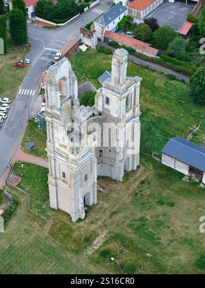 VUE AÉRIENNE. Banque D'Images