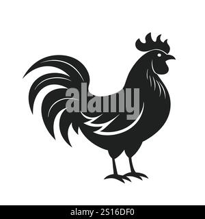 Vecteur de poulet Illustration de Vecteur