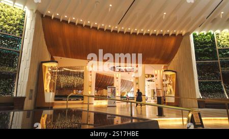 Hall de l'hôtel Hard Rock à Fort Lauderdale - FORT LAUDERDALE, ÉTATS-UNIS - 4 NOVEMBRE 2024 Banque D'Images