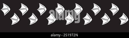 Empreintes de pas de canard. Traces d'oiseaux, empreintes de pattes d'animaux. Illustration de Vecteur