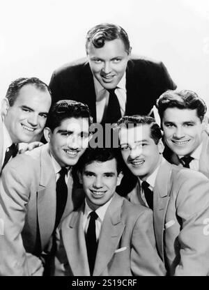 Pionniers du Rock and Roll - Bill Haley et ses comètes, photo publicitaire des années 1950 Banque D'Images
