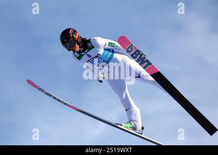 Garmisch Partenkirchen, Allemagne. 1er janvier 2025. #s77# beim Neujahrsskispringen 73. Vierschanzentournee Garmisch-Partenkirchen crédit : dpa/Alamy Live News Banque D'Images