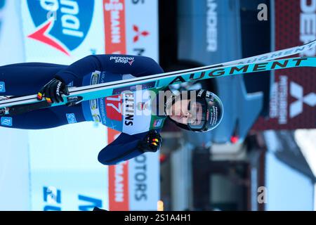 Garmisch Partenkirchen, Allemagne. 1er janvier 2025. Raimund Philipp (SC Oberstdorf) beim Neujahrsskispringen 73. Vierschanzentournee Garmisch-Partenkirchen crédit : dpa/Alamy Live News Banque D'Images