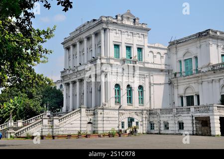 Vue partielle de la Bibliothèque nationale de l'Inde, est la plus grande bibliothèque en Inde par volume, située à Belvedere, Kolkata, Bengale occidental, Inde Banque D'Images