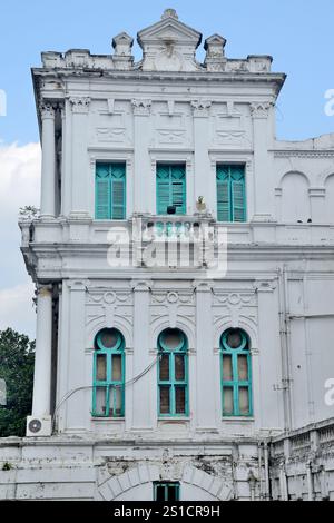 Vue partielle de la Bibliothèque nationale de l'Inde, est la plus grande bibliothèque en Inde par volume, située à Belvedere, Kolkata, Bengale occidental, Inde Banque D'Images