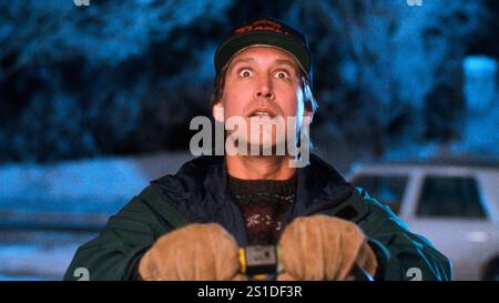 CHEVY CHASE DANS LES VACANCES DE NOËL NATIONALES DE LAMPOON (1989), DIRIGÉ PAR JEREMIAH S. CHECHIK.Crédit: WARNER BROS./ Album Banque D'Images