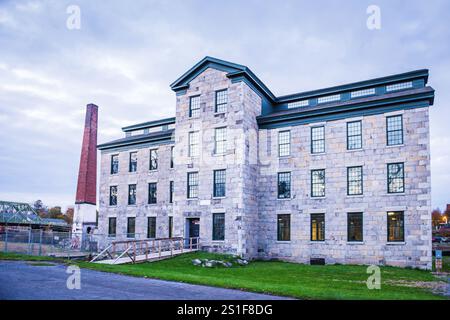 Seneca Falls, NY États-Unis - 9 novembre 2017 : façade extérieure du National Women's Hall of Fame à Seneca Falls, New York. Banque D'Images
