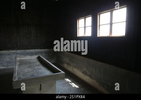 Lublin, Pologne. 3 août 2024. La zone de l'ancien camp de concentration de Lublin (Majdanek). L'ancien camp de concentration nazi allemand KL Lublin (Majdanek) et camp de prisonniers de guerre opérant dans les années 1941-1944. (Crédit image : © Damian Klamka/ZUMA Press Wire) USAGE ÉDITORIAL SEULEMENT! Non destiné à UN USAGE commercial ! Banque D'Images