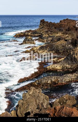 2016, Lanzarote, ESP, Espagne, Îles Canaries, îles Canaries, Océan Atlantique, Lanzarote, réserve de biosphère, volcan, volcanisme, île volcanique, île Banque D'Images