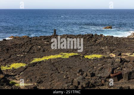 2016, Lanzarote, ESP, Espagne, Îles Canaries, îles Canaries, Océan Atlantique, Lanzarote, réserve de biosphère, volcan, volcanisme, île volcanique, île Banque D'Images