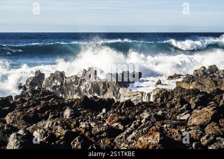 2016, Lanzarote, ESP, Espagne, Îles Canaries, îles Canaries, Océan Atlantique, Lanzarote, réserve de biosphère, volcan, volcanisme, île volcanique, île Banque D'Images