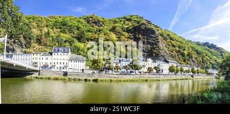 Panoramafoto von Architektur in Bad EMS in Rheinland - Pfalz, Deutschland Banque D'Images