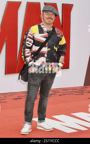 Leigh Francis, Marvel's 'Ant-Man' - première européenne, Odeon Leicester Square, Londres, Royaume-Uni Banque D'Images