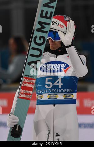 Bischofshofen, Autriche. 05 janvier 2025. BISCHOFSHOFEN, AUTRICHE - 5 JANVIER : Michael Hayboeck d'Autriche lors de la qualification de la Coupe du monde de saut à ski FIS quatre collines hommes Bischofshofen à le 5 janvier 2025 à Bischofshofen, Autriche.250105 SEPA 24 084 - 20250105 PD6662 crédit : APA-PictureDesk/Alamy Live News Banque D'Images