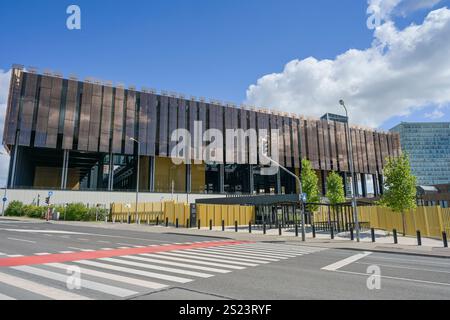 Gerichtshof der Europäischen Union EuGH, Boulevard Konrad Adenauer, Kirchberg, Stadt Luxemburg, Großherzogtum Luxemburg *** Cour de justice de l'Union européenne CJCE, Boulevard Konrad Adenauer, Kirchberg, ville de Luxembourg, Grand-Duché de Luxembourg Banque D'Images