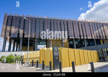 Gerichtshof der Europäischen Union EuGH, Boulevard Konrad Adenauer, Kirchberg, Stadt Luxemburg, Großherzogtum Luxemburg *** Cour de justice de l'Union européenne CJCE, Boulevard Konrad Adenauer, Kirchberg, ville de Luxembourg, Grand-Duché de Luxembourg Banque D'Images