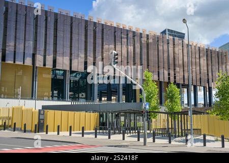 Gerichtshof der Europäischen Union EuGH, Boulevard Konrad Adenauer, Kirchberg, Stadt Luxemburg, Großherzogtum Luxemburg *** Cour de justice de l'Union européenne CJCE, Boulevard Konrad Adenauer, Kirchberg, ville de Luxembourg, Grand-Duché de Luxembourg Banque D'Images