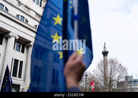 Des centaines de milliers de personnes participent à une marche anti-Brexit à Londres le 23 mars 2019. Les organisateurs pensaient qu'un million de personnes y avaient participé. Banque D'Images