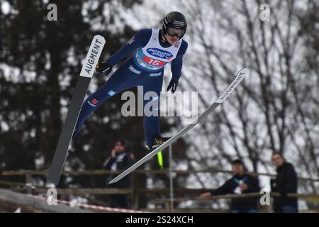 Bischofshofen, Autriche. 06 janvier 2025. BISCHOFSHOFEN, AUTRICHE - 6 JANVIER : Philipp Raimund d'Allemagne lors du HS142 individuel de la Coupe du monde de saut à ski FIS quatre collines hommes Bischofshofen à le 6 janvier 2025 à Bischofshofen, Autriche.250106 SEPA 24 027 - 20250106 PD6384 crédit : APA-PictureDesk/Alamy Live News Banque D'Images