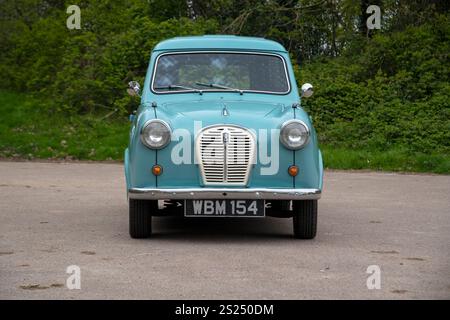 1958 Austin A35 Countryman après-guerre / mi-siècle voiture britannique basée van Banque D'Images
