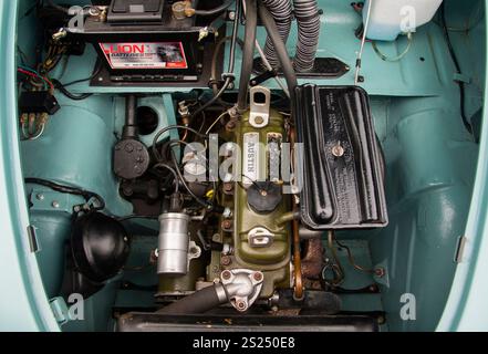1958 Austin A35 Countryman après-guerre / mi-siècle voiture britannique basée van Banque D'Images