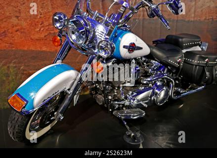 Johnny Hallyday, L'exposition, Paris, France, Europe Banque D'Images