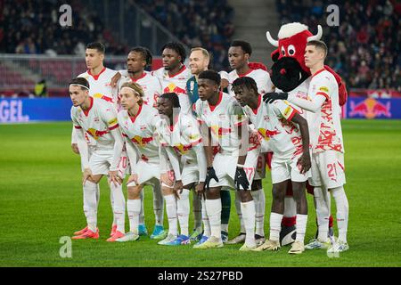 Salzbourg, Österreich 06. Januar 2025 : Testspiel - 2024/2025 - RB Salzburg v. FC Bayern München Im Bild : Mannschaftsfoto Team Salzburg Banque D'Images