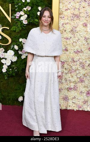 Beverly Hills, États-Unis. 06 janvier 2025. Kaley Cuoco assiste à la 82e cérémonie annuelle des Golden Globe Awards au Beverly Hilton le 05 janvier 2025 à Beverly Hills, Californie. Photo : Casey Flanigan/imageSPACE crédit : Imagespace/Alamy Live News Banque D'Images