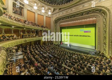 Réunion traditionnelle de l'Epiphanie 2025 du parti FDP. L'événement du parti marque également le début de la campagne électorale fédérale de 2025. Stuttgart Opera Ho Banque D'Images