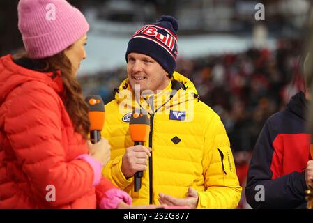 Bischofshofen, Österreich, 06. Januar 2025 : 73.internationale Vierschanzentournee, Skispringen, Herren, Weltcup, Bischofshofen, Paul-Ausserleitner Schanze, 4hills, Dreikönigsspringen Thomas Morgenstern (AUT) ehemaliger Skispringen, Kopf, Oberkörper Banque D'Images