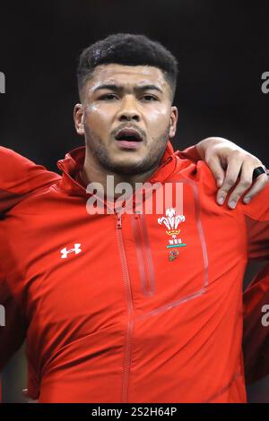 Photo du dossier datée du 11/11/17 de Wales and Dragons prop Leon Brown, qui a annoncé sa retraite du rugby avec effet immédiat en raison d'une blessure au cou. Date d'émission : mardi 7 janvier 2025. Banque D'Images