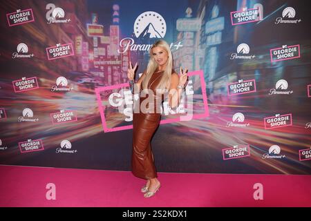 Kerry Katona assiste à une soirée de lancement de la nouvelle série de Geordie Shore, au Thai Square Restaurant and Club, dans le centre de Londres. Date de la photo : mardi 7 janvier 2025. Banque D'Images