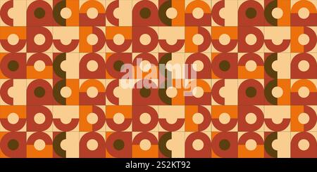 bauhaus - fond géométrique, banne Illustration de Vecteur