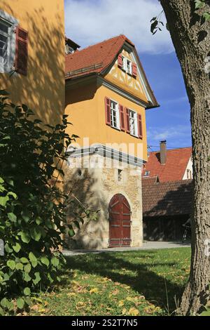 Melchior Jaeger House, Neuffen, Esslingen district, Bade-Wuertemberg, Allemagne, Europe Banque D'Images