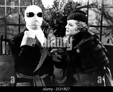 L'HOMME INVISIBLE que Claude Rains et Gloria Stuart représentent les archives Ronald Grant date : 1933 Banque D'Images