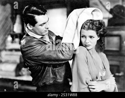 SEULS LES ANGES ONT DES AILES Cary Grant et Rita Hayworth date : 1939 Banque D'Images