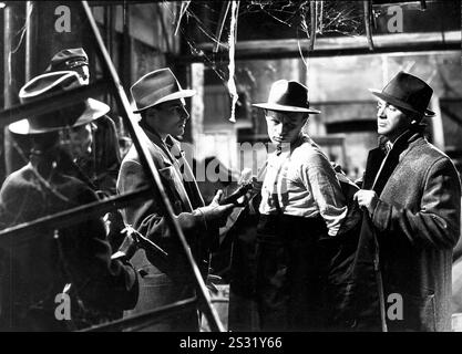 LA RUE SANS NOM DEUXIÈME DROITE RICHARD WIDMARK date : 1948 Banque D'Images