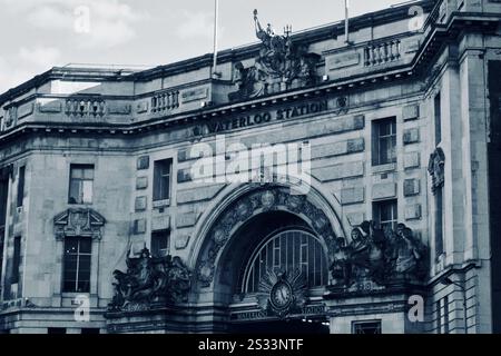 Waterloo Station, Waterloo, Lambeth, Londres, Angleterre. Banque D'Images