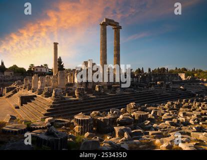 Le temple d'Apollon à Didyma. Didyma est un temple important d'Apollon dans l'ancienne ville grecque. Voyage en Turquie. District de Didim, ville de Mugla Banque D'Images