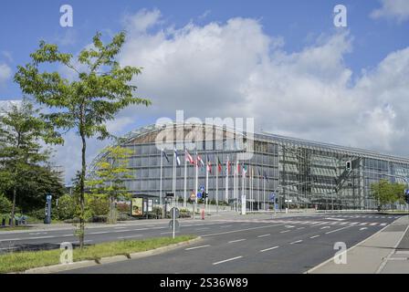 Banque d'investissement BEI, Boulevard Konrad Adenauer, 2950 Kirchberg-plateau, ville de Luxembourg, Grand-Duché de Luxembourg Banque D'Images