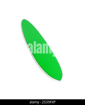 Planche de surf isolée sur blanc. Planche de surf Banque D'Images