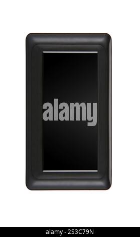 Appareil GPS isolé sur fond blanc Banque D'Images