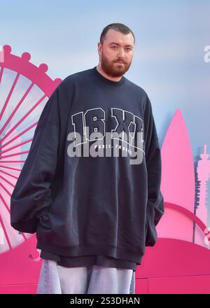 Sam Smith assiste à Barbie - première européenne au Cineworld Leicester Square à Londres, au Royaume-Uni. Lundi 12 juillet 2023 Banque D'Images