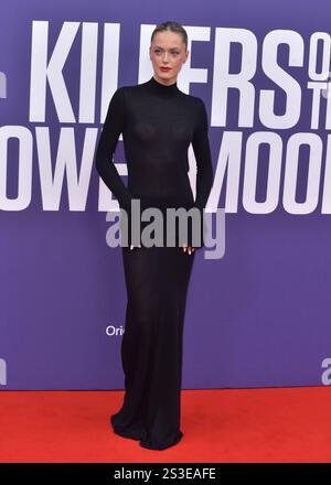 Madie Plt assiste à la première du Gala des « Killers of the Flower Moon » pendant le BFI London film Festival, au Southbank Centre, Royal Festival Hall à Londres, en Angleterre. ROYAUME-UNI. Samedi 7 octobre 2023 Banque D'Images