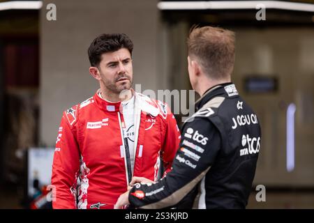 NATO Norman (fra), Nissan Formula E Team, Nissan e-4ORCE, portrait lors de l'ePrix de Mexico, 2ème manche du Championnat du monde ABB FIA Formula E 2024-25, sur l'Autodromo Hermanos Rodriguez du 10 au 11 janvier 2025 à Mexico, Mexique Banque D'Images