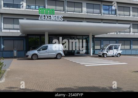 Geldrop, pays-Bas. 28 juin 2024. Entrée de l'hôpital Anna. Banque D'Images