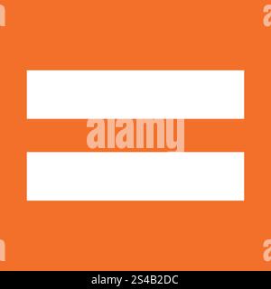 Signe également icône de couleur blanche .. Signe également il est icône de couleur blanche. Illustration de Vecteur